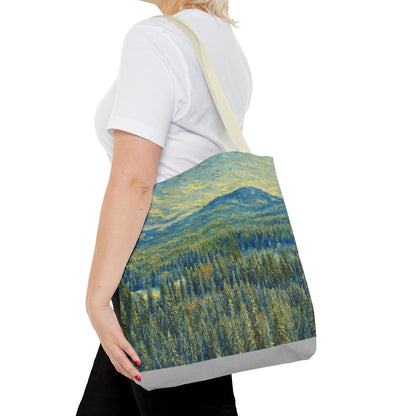 Nature-Inspired Tote Bag, Eco-Friendly Carryall, Bohemian Style Purse, Art Tote, Great Gift for Nature Lovers, Shopping Bag, Travel [...] - TRV