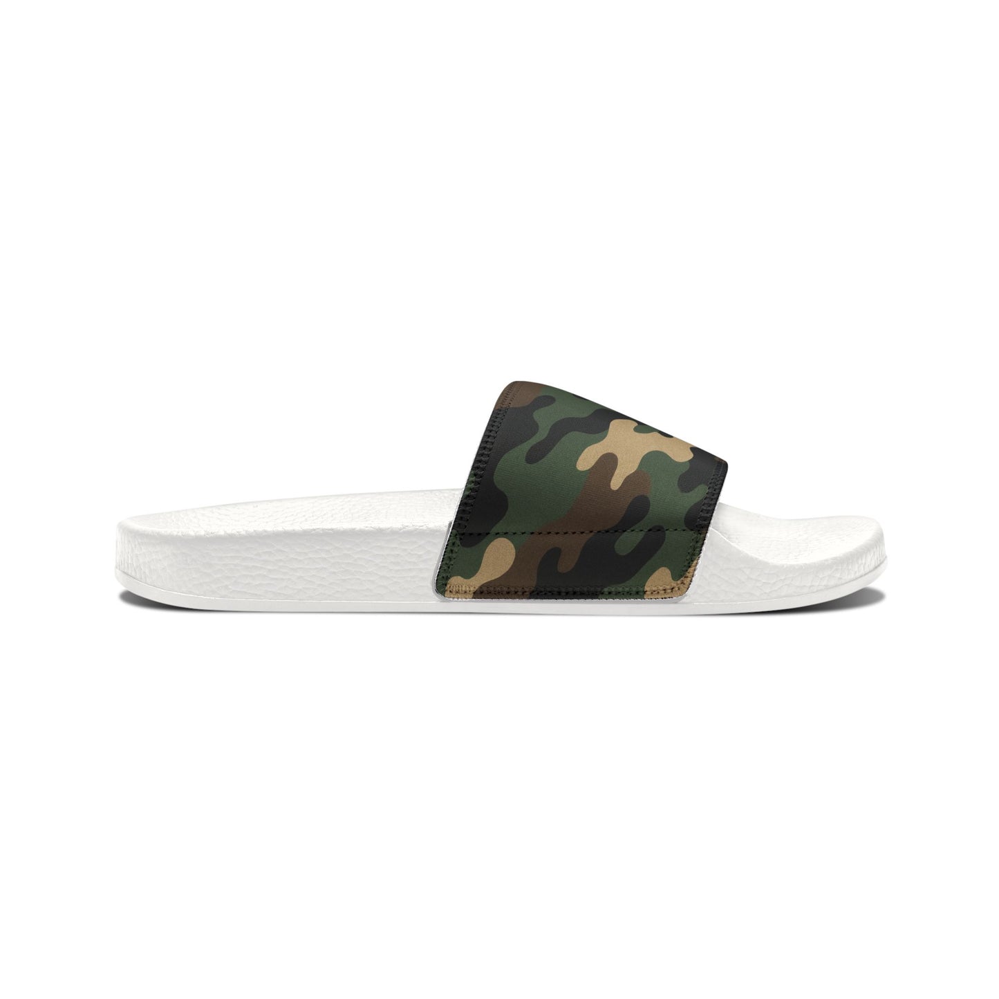 Camo Slide Sandals — Men's Removable-Strap Pool & Casual Slides