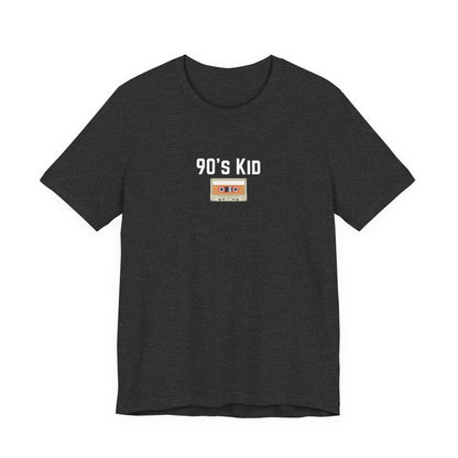 Retro Cassette Tee, Vintage Music Shirt, Unisex Short Sleeve, Gift for Music Lovers, Nostalgic Graphic Tee, Casual Wear