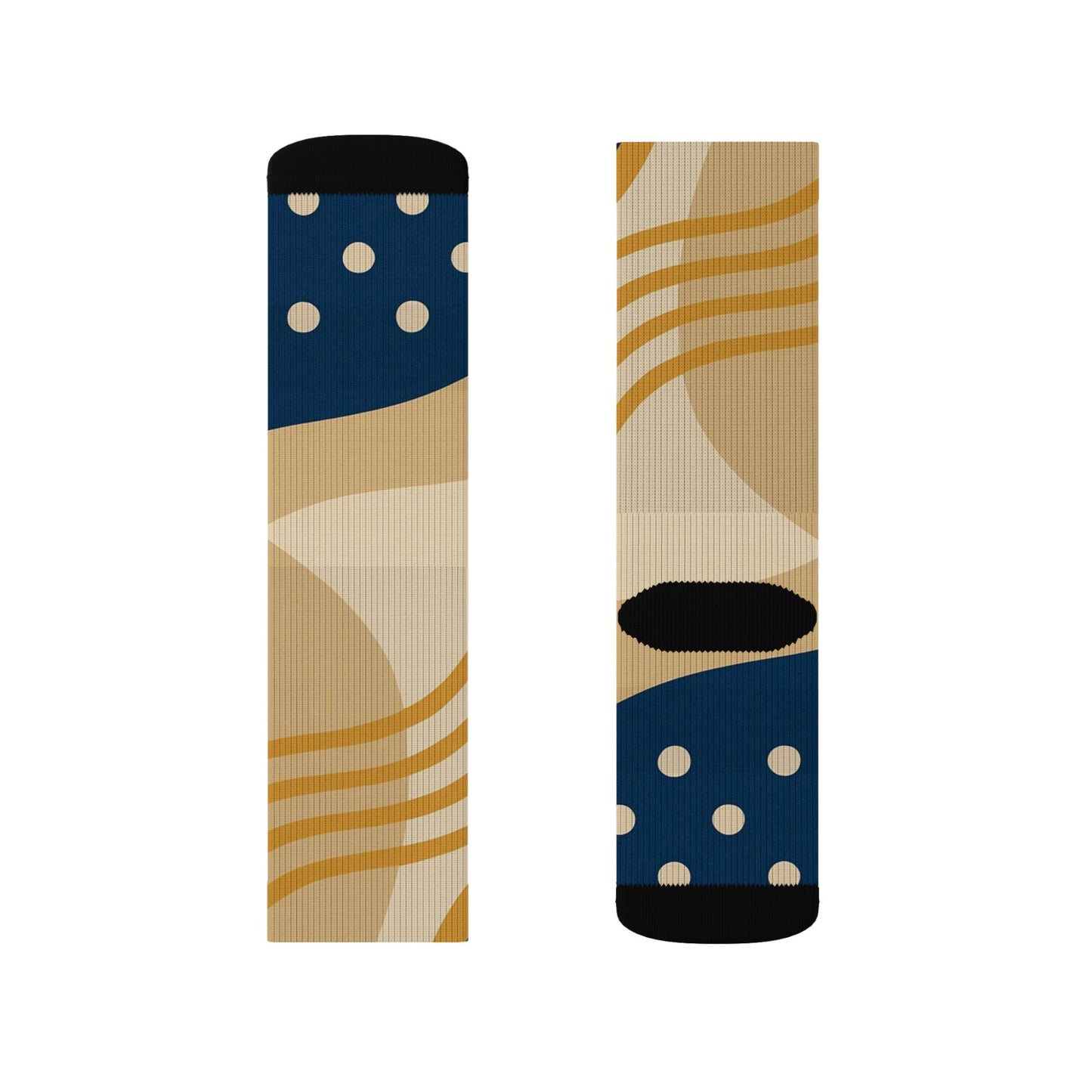 Sublimation Abstract Socks