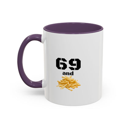 Funny Accent Coffee Mug for Food Lovers, Novelty Gift for Birthdays, Home Office Decor, Drinking Humor, Fun Kitchenware