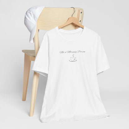 Casual Graphic Tee for Everyday Comfort, Unisex Jersey Tee with Inspirational Quote, Gift for Friends, Birthday Gift, Motivational Tee