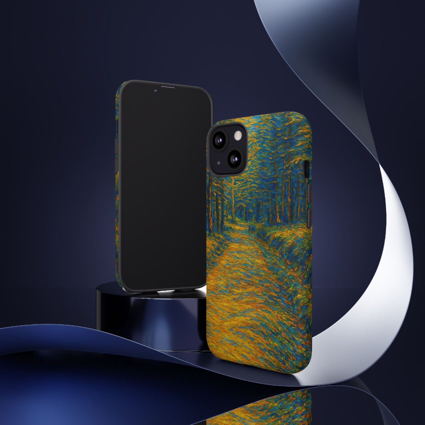 Artistic Phone Case for Nature Lovers, Tough Cases, Vibrant Design, Gift for Friends, Phone Accessories, Unique Artwork - TRV