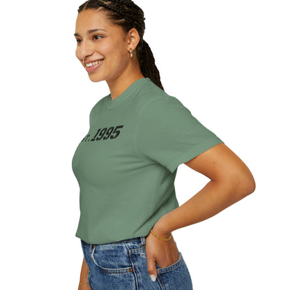 Vintage Est. 1995 T-Shirt, Retro Unisex Tee, Perfect Gift for Birthdays, Casual Wear, Nostalgic Apparel - TRV