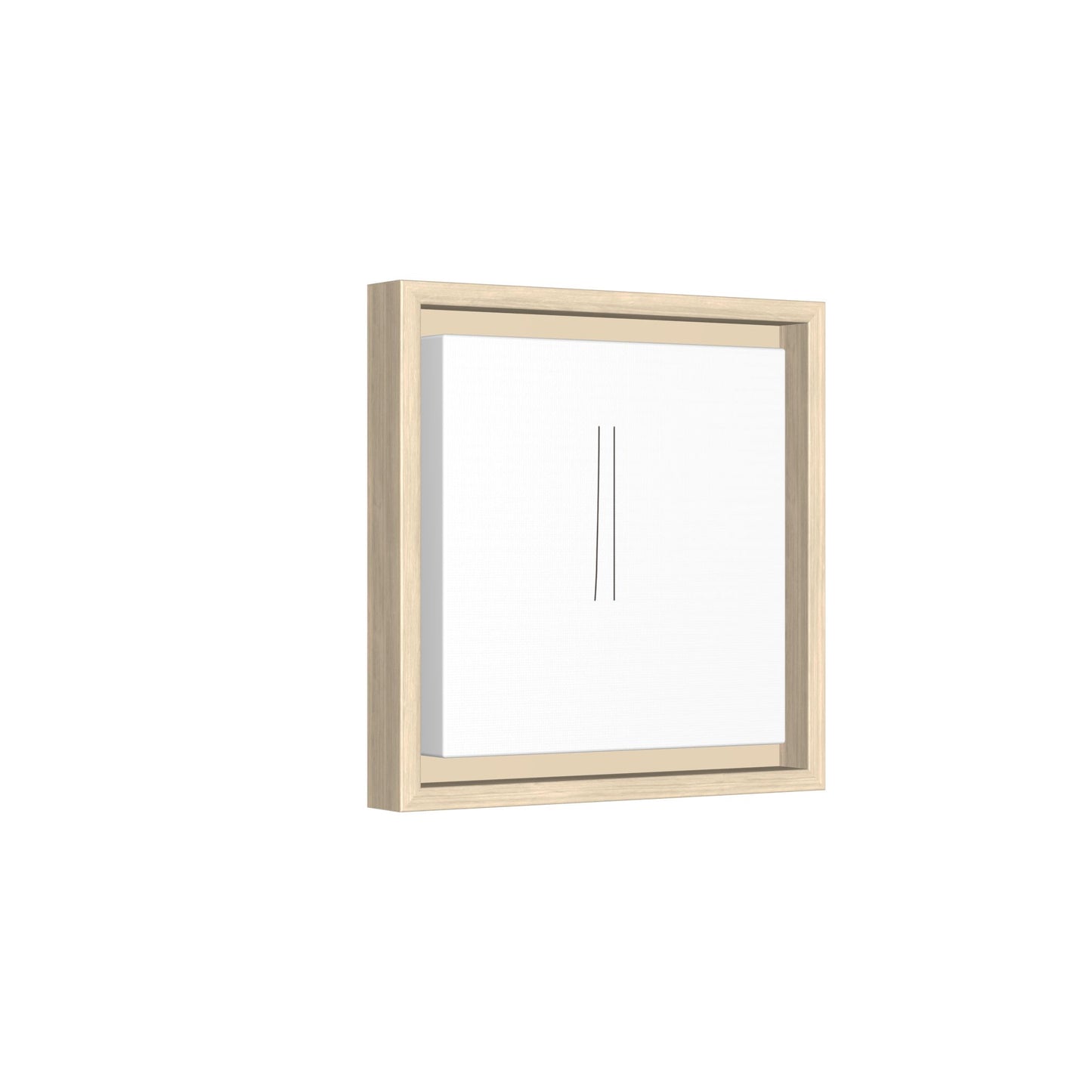 Minimal Line Art | Matte Canvas Framed