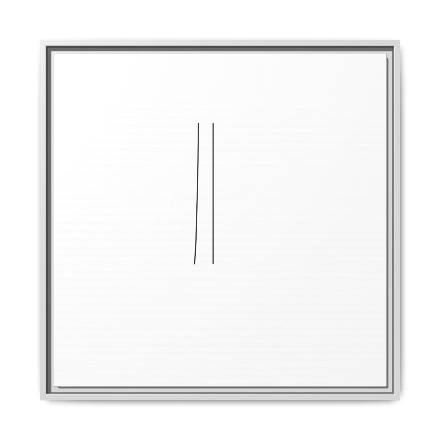 Minimal Line Art | Matte Canvas Framed