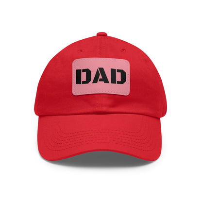 Stylish Dad Hat with Leather Patch | Perfect Gift for Fathers Day, Casual Wear, Dad's Birthday, Outdoor Activities