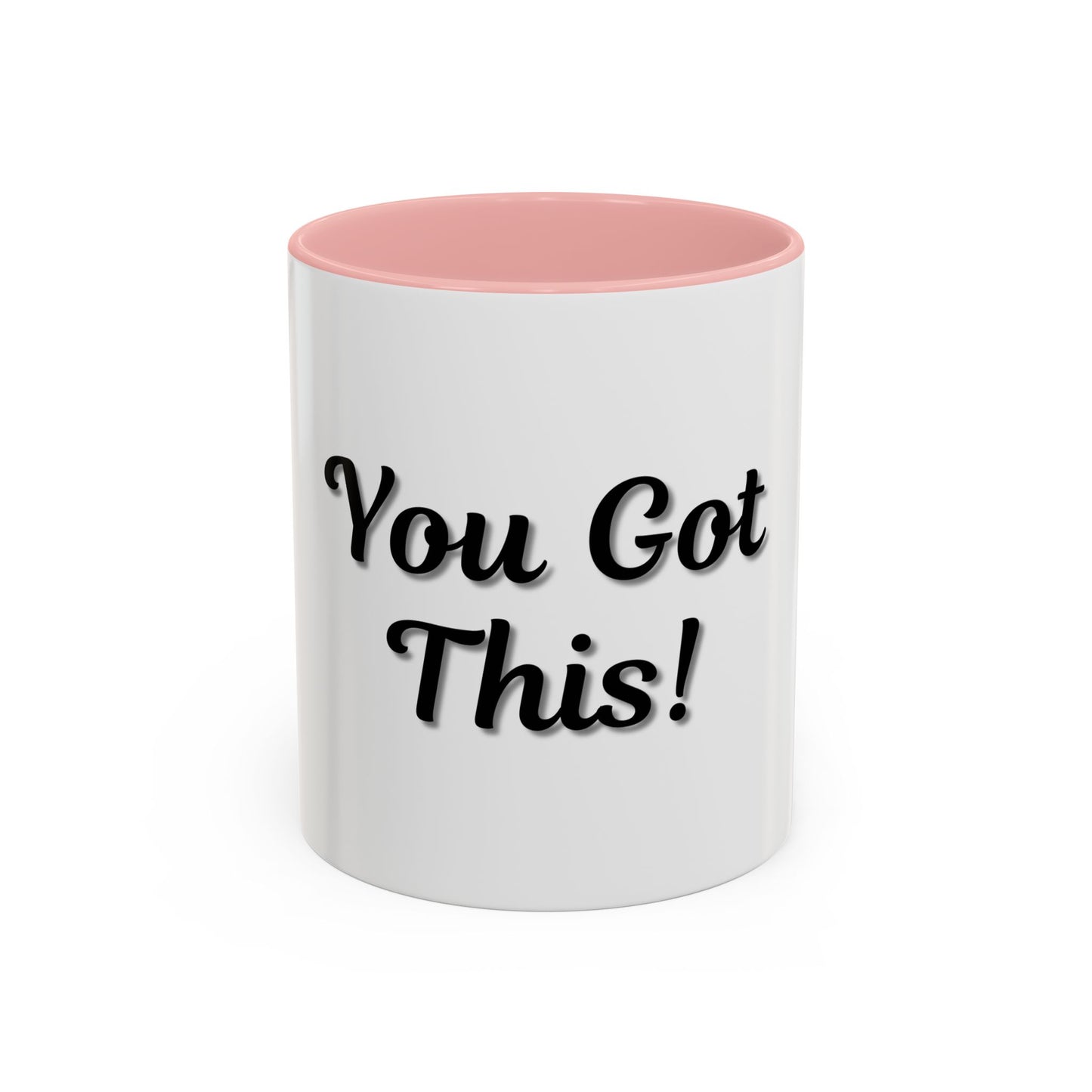 Inspirational Accent Coffee Mug - "You Got This!" - Perfect for Motivation & Gifts - TRV