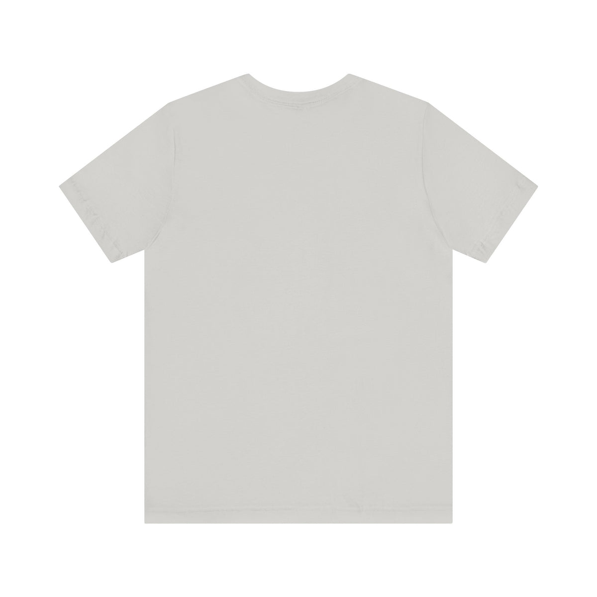 Romania flag T-shirt by Printify featuring a minimal waving tricolor design on a casual T-shirt.