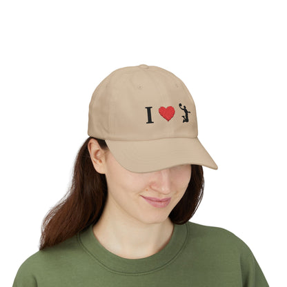 I Love Basketball Dad Cap, Casual Hat for Dads, Gift for Father's Day, Sports Lover Cap, Family Outing Accessory, Everyday Wear - TRV