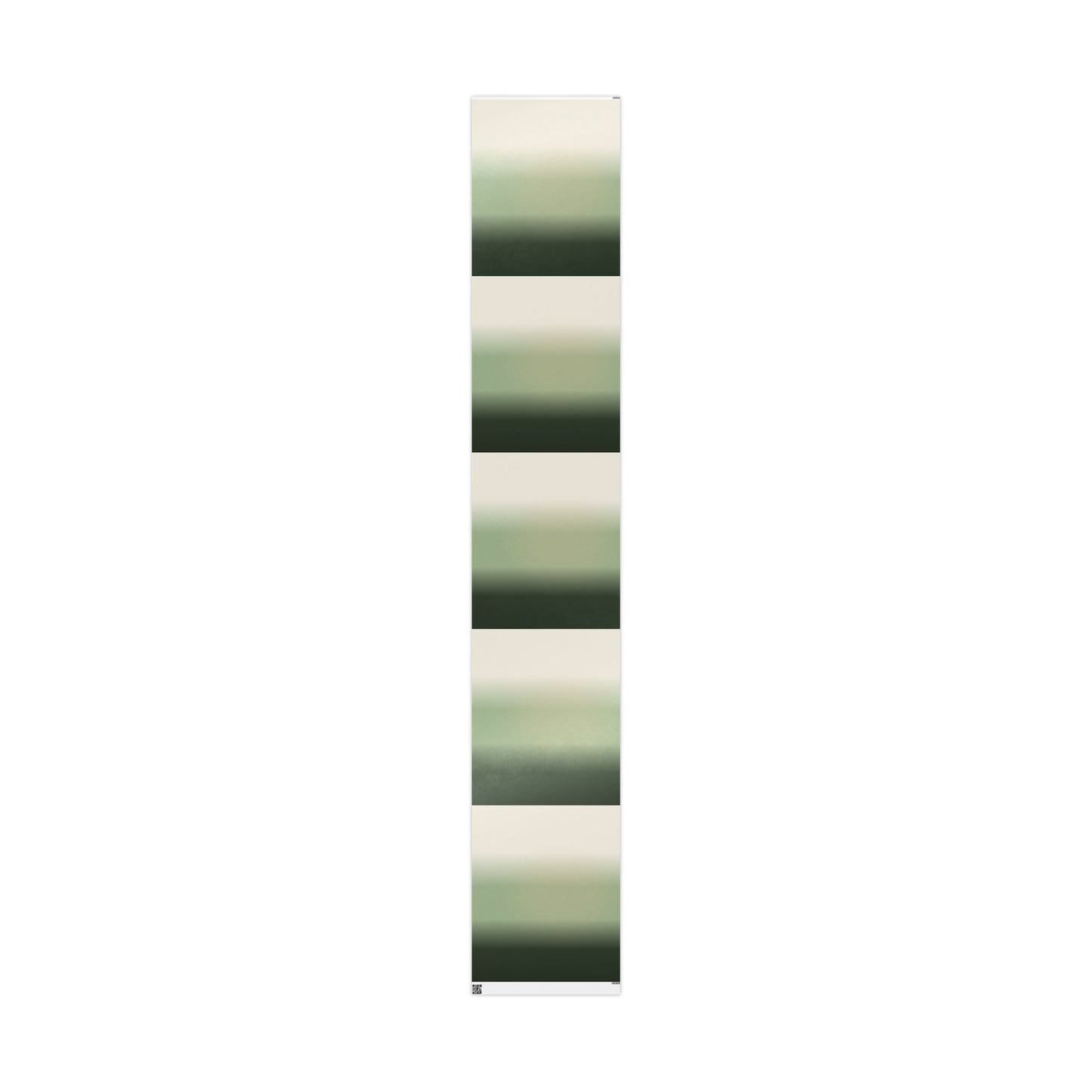 Ombre Sage Wrapping Paper Roll — Neutral Green Gradient Gift Wrap