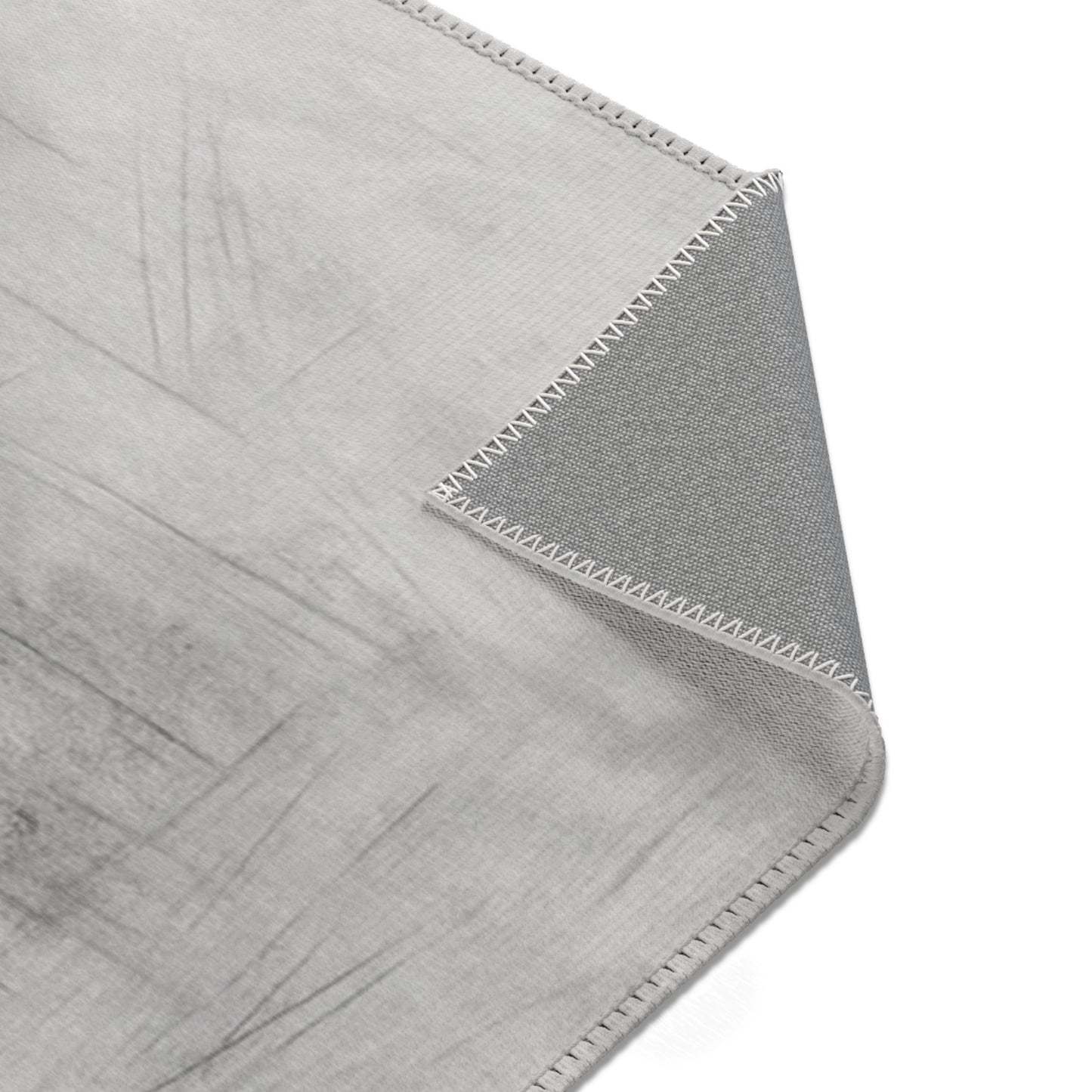 Modern minimalist area rug by Printify, neutral-toned rug for living room or bedroom decor, ideal for housewarming gifts.