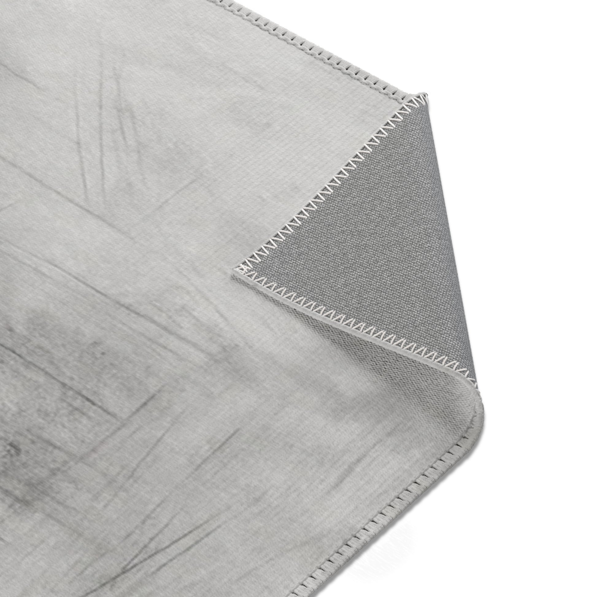 Modern minimalist area rug by Printify, neutral-toned rug for living room or bedroom decor, ideal for housewarming gifts.