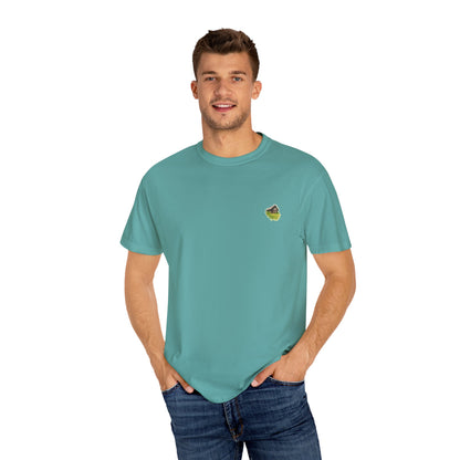 Nature-Inspired Unisex Garment-Dyed T-Shirt, Eco-Friendly Tee, Summer Casual Wear, Gift for Nature Lovers, Relaxed Fit T-Shirt - TRV
