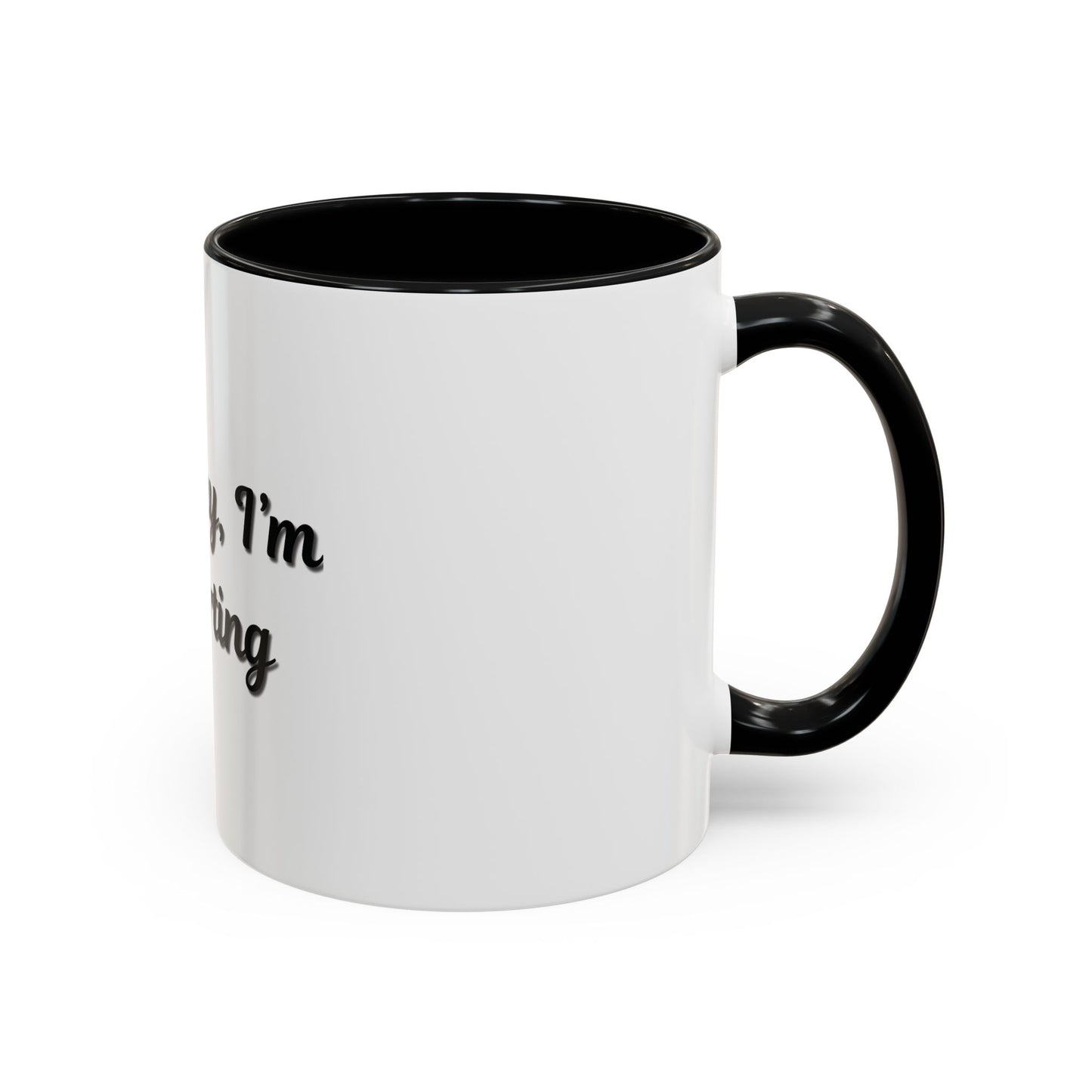 Introvert Coffee Mug - Go Away, I'm Introverting - Black Accent for Relaxing Moments - TRV