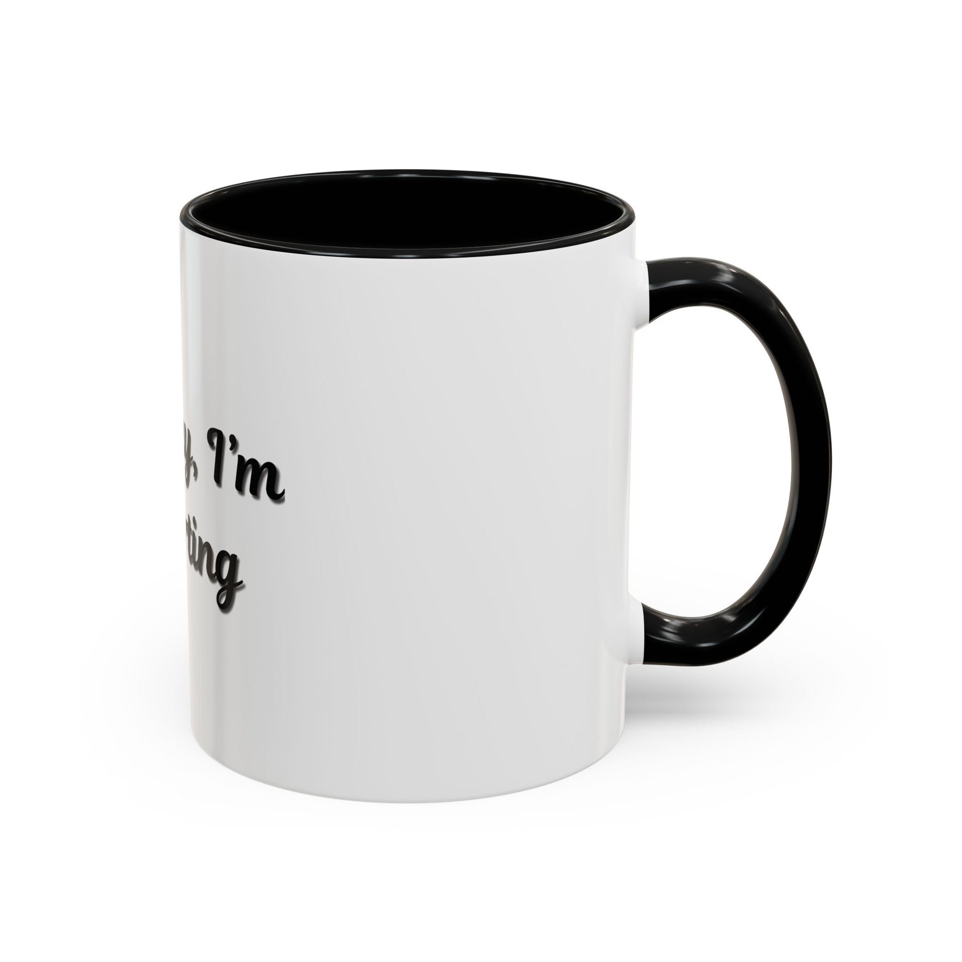 Introvert Coffee Mug - Go Away, I'm Introverting - Black Accent for Relaxing Moments - TRV