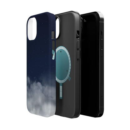 Night Sky Magnetic Impact-Resistant Phone Case — Foggy Cloud Design