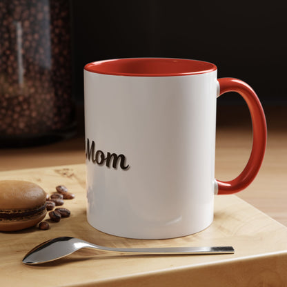 Dog Mom Accent Coffee Mug - Perfect Gift for Pet Lovers - TRV