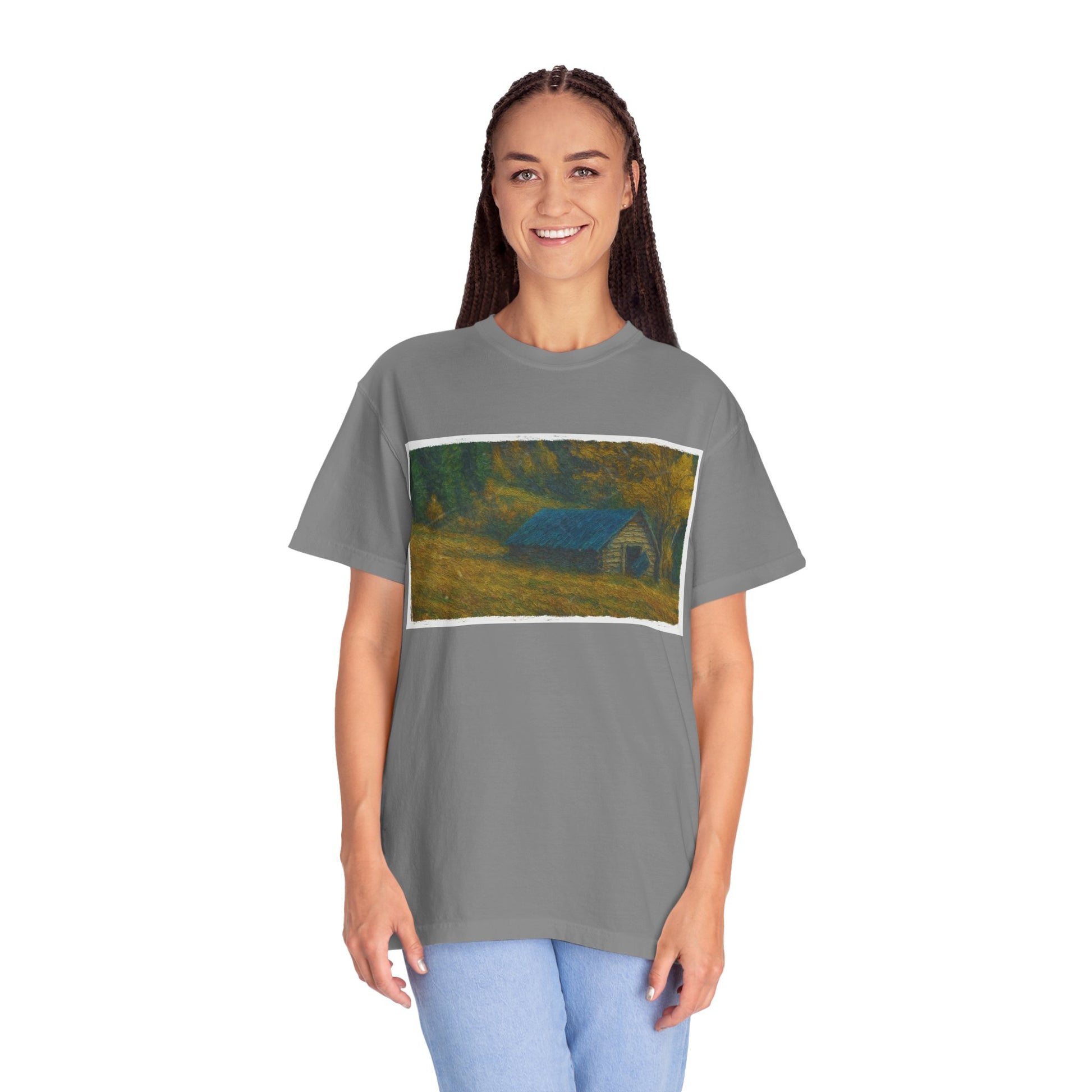 Nature-Inspired Unisex T-Shirt | Cozy Autumn Vibe, Perfect for Casual Outings, Gift for Nature Lovers, Outdoor Adventure Tee, Relaxed Fit - TRV