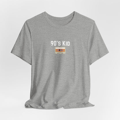 Retro Cassette Tee, Vintage Music Shirt, Unisex Short Sleeve, Gift for Music Lovers, Nostalgic Graphic Tee, Casual Wear