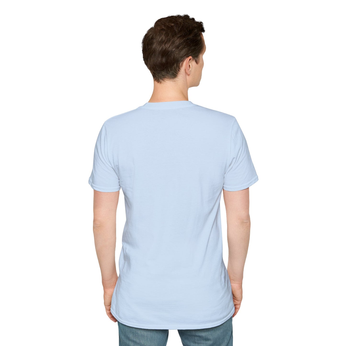 Minimalist Nature-Inspired Unisex Softstyle T-Shirt, Casual Wear, Everyday Style, Gift for Nature Lovers, Eco-Friendly Fashion