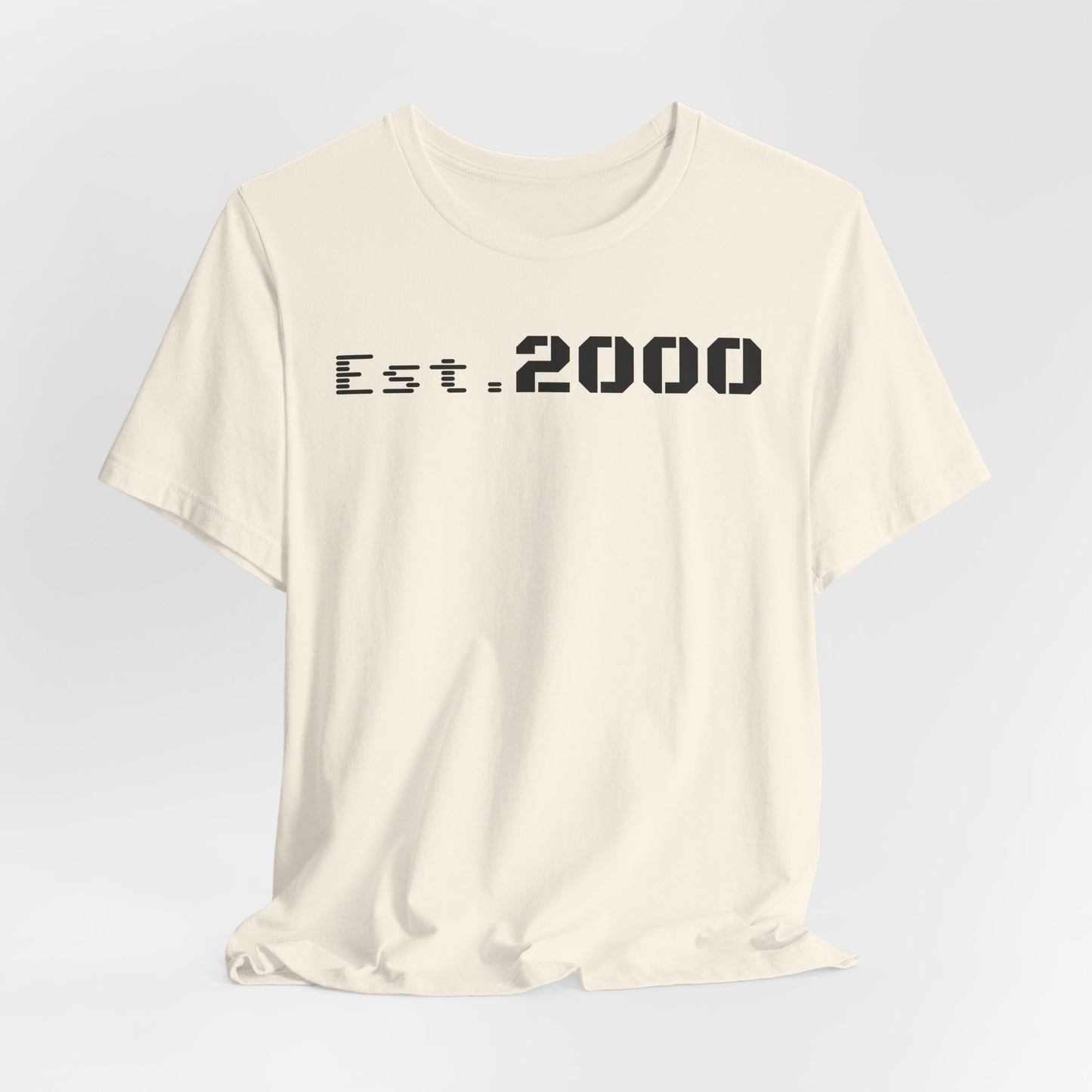 Est. 2000 T‑Shirt — Born in 2000 Retro Pixel Tee