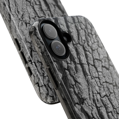 Rustic Bark Phone Case - Tough and Durable Protection - TRV