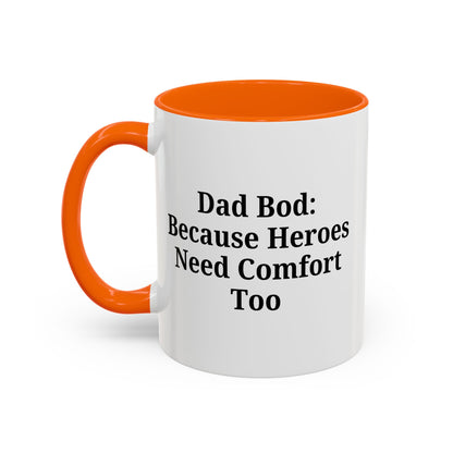 Dad Bod Coffee Mug - Perfect Gift for Fathers, Comfort Mug, Dad Humor, Father's Day Gift, Coffee Lovers - TRV