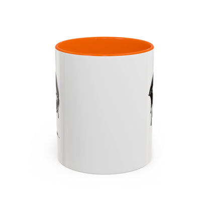 Vampire Lip Accent Coffee Mug - 11oz & 15oz - Unique Halloween Gift