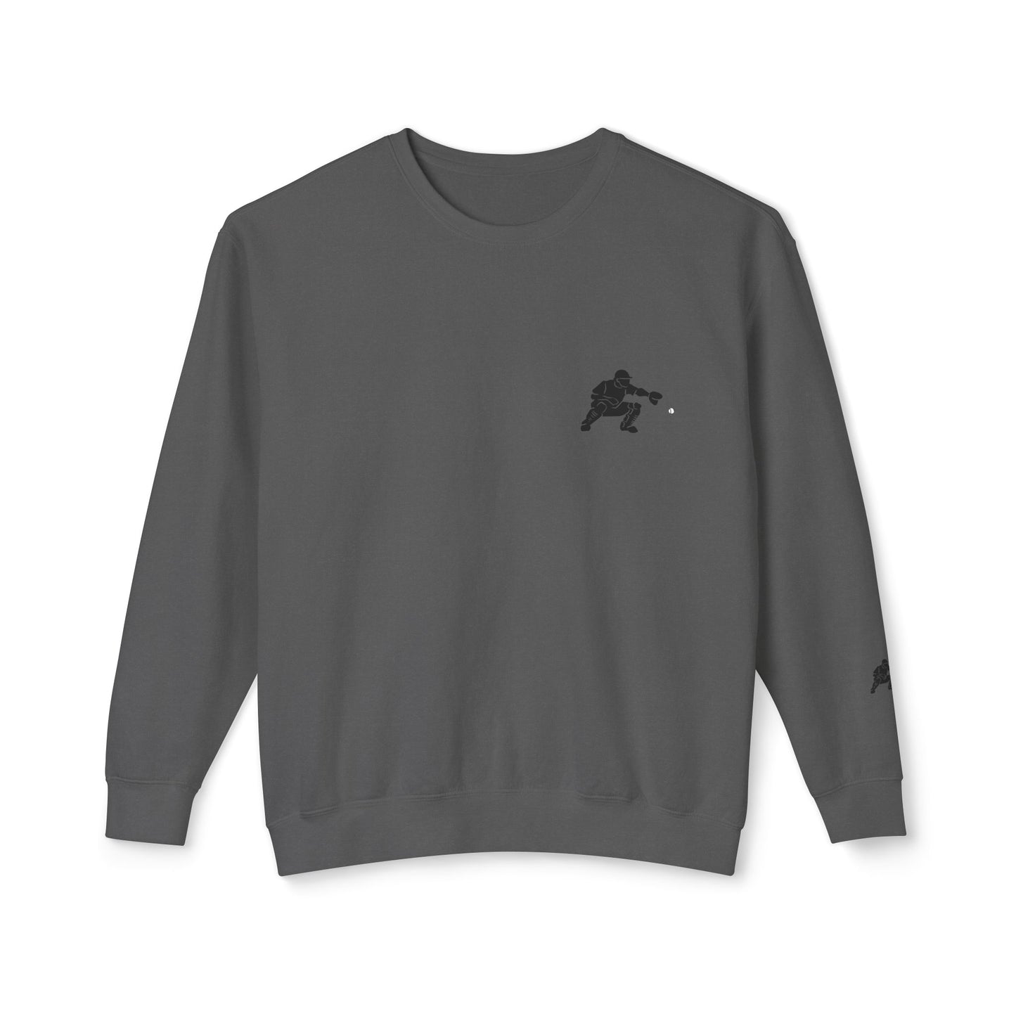 Baseball Catcher Unisex Sports Crewneck Sweatshirt - Perfect for Athletes & Casual Wear, Great for Game Days, Birthdays, Apparel for Fans