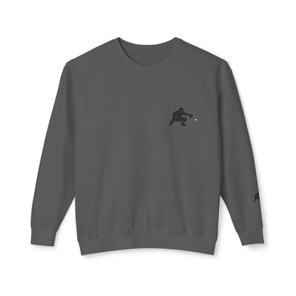 Baseball Catcher Unisex Sports Crewneck Sweatshirt - Perfect for Athletes & Casual Wear, Great for Game Days, Birthdays, Apparel for Fans