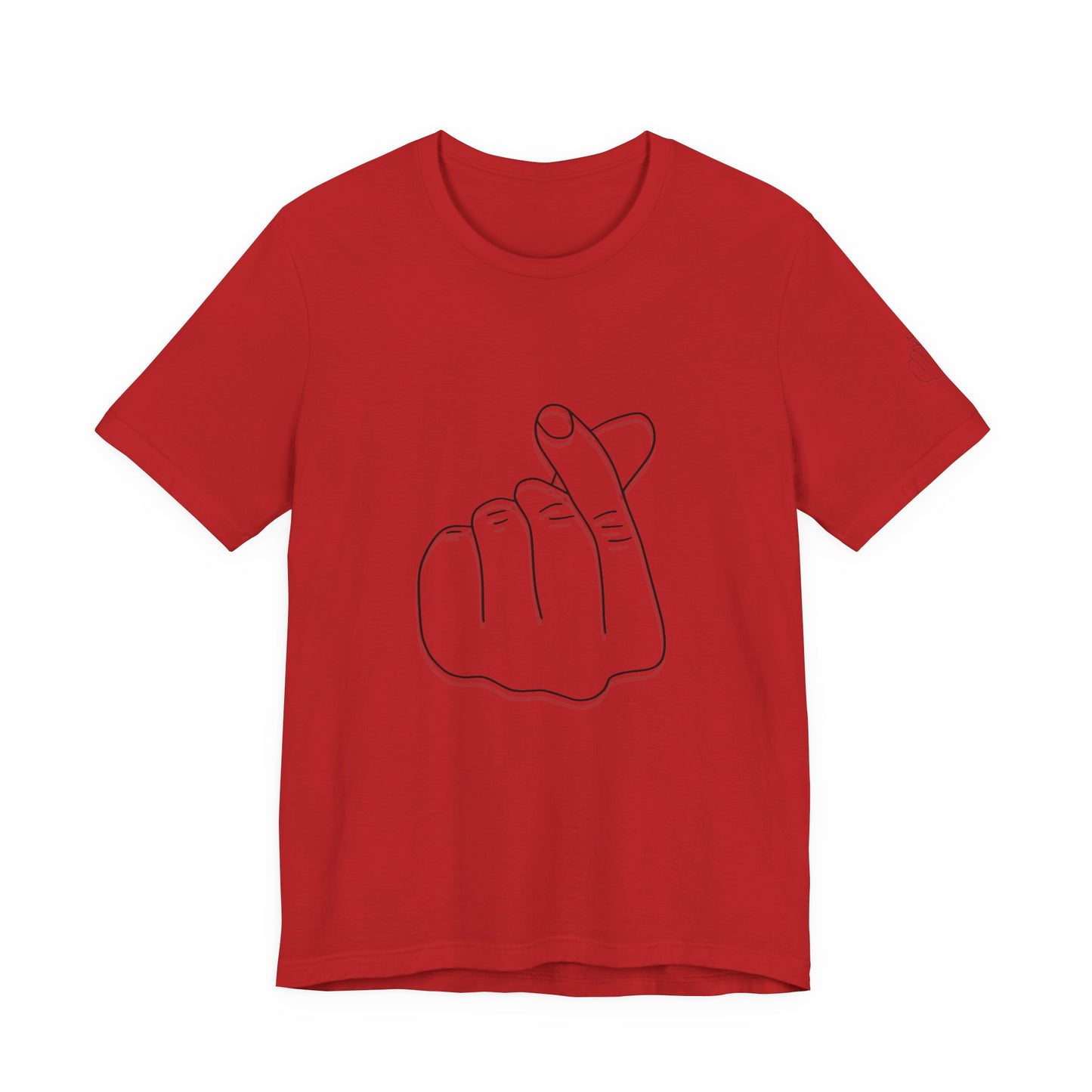 Minimalist Hand Sign Unisex Tee | Casual Everyday Wear | Perfect for Gift Givers