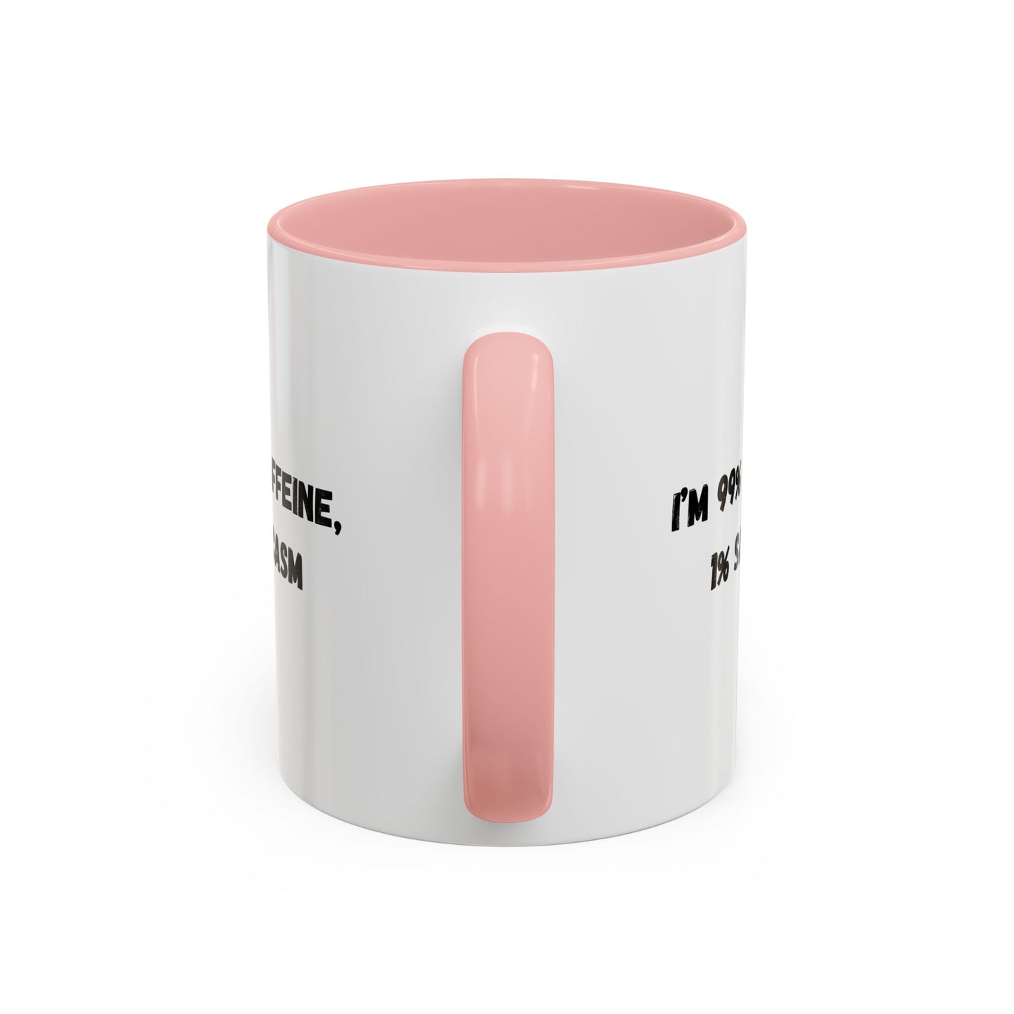 Sarcastic Coffee Mug - Funny Gift for Coffee Lovers, Black and White Accent Mug, Gift for Birthdays, Office Humor, Caffeine Enthusiasts