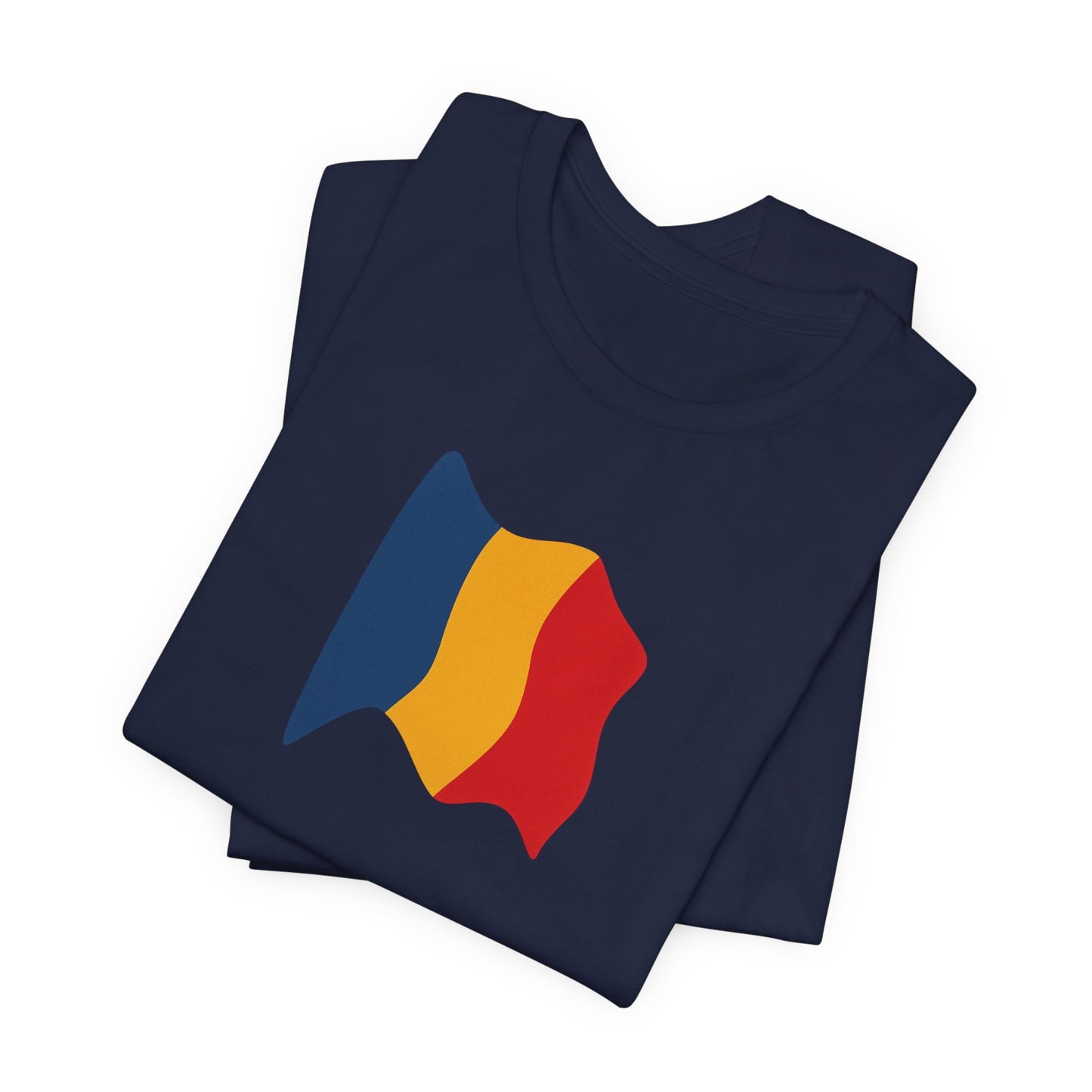 Romanian Flag Unisex Short Sleeve Tee, Casual Shirt, Travel T-Shirt, Gift for Romanians, Summer Outfit, Everyday Wear