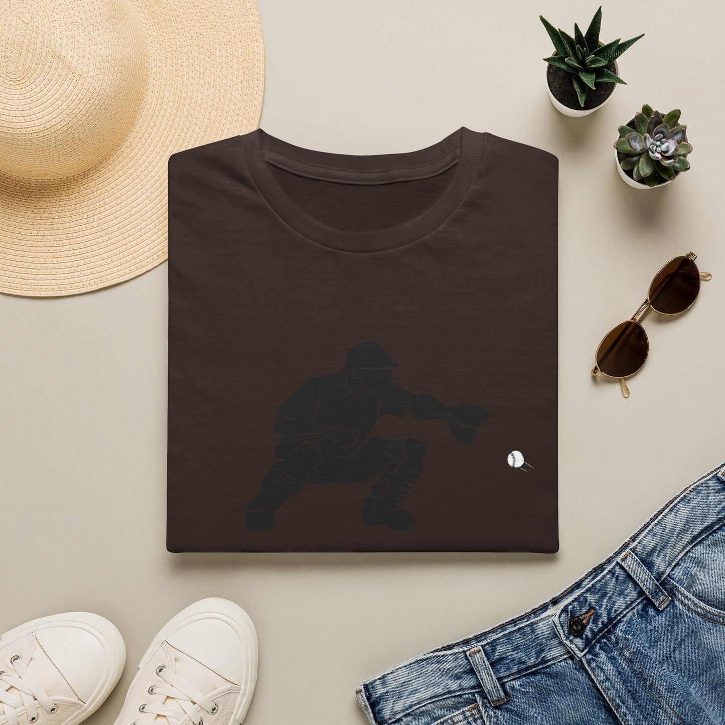 Baseball Catcher Unisex Softstyle T-Shirt, Sports Apparel, Gift for Athletes, Workout Gear, Casual Wear, Special Occasions