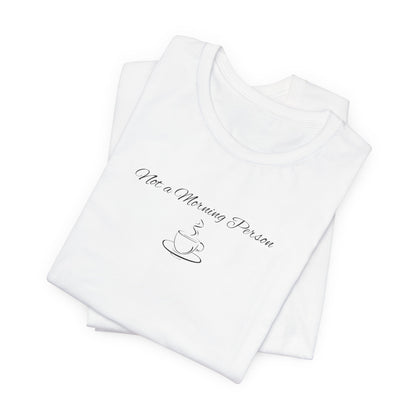 Casual Graphic Tee for Everyday Comfort, Unisex Jersey Tee with Inspirational Quote, Gift for Friends, Birthday Gift, Motivational Tee