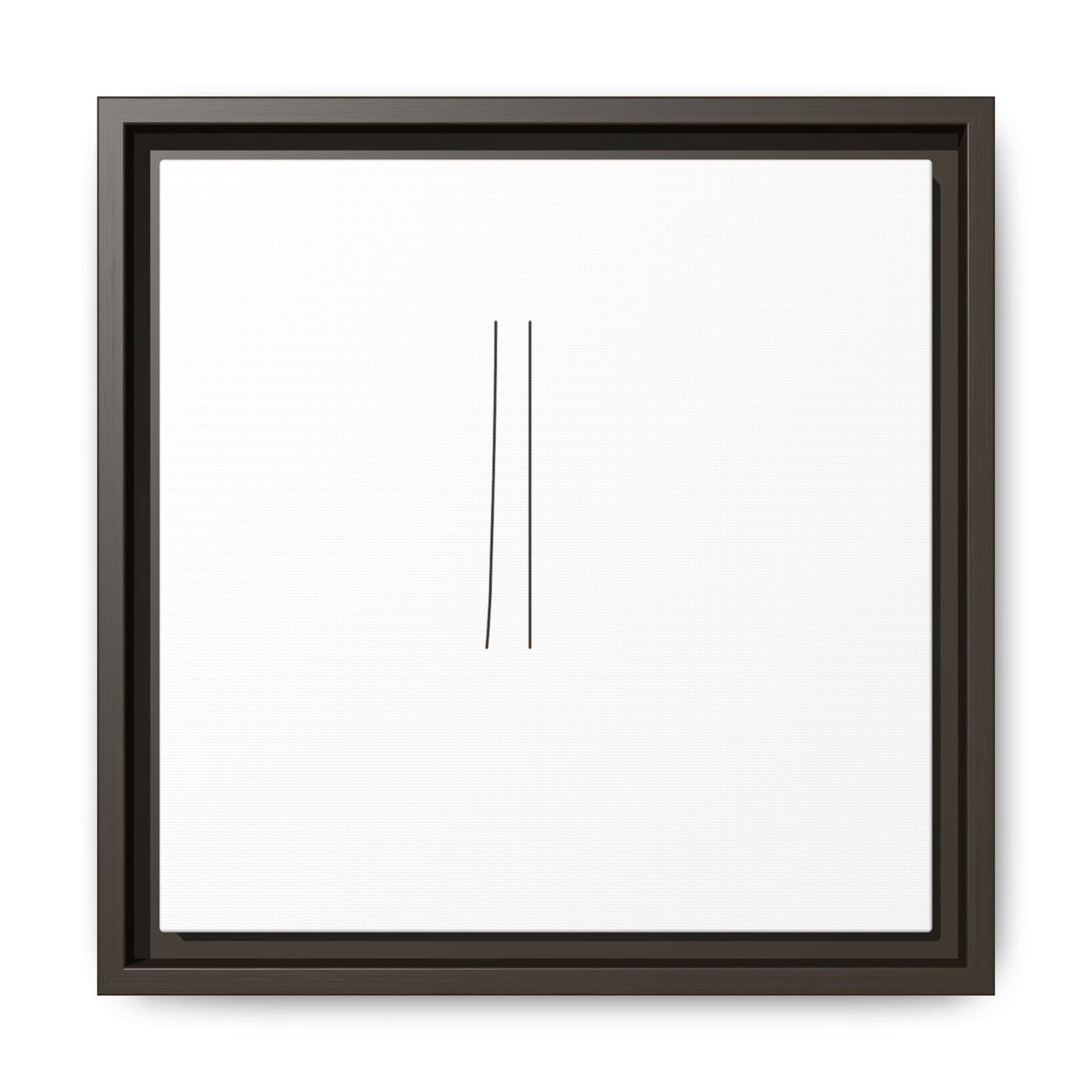 Minimal Line Art | Matte Canvas Framed