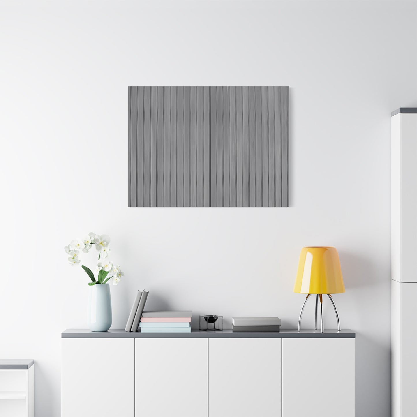 Modern Striped Canvas Art - 1.25" Stretched Wall Decor - TRV