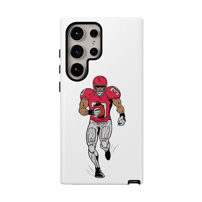 Football Player Tough Case, Sports Phone Cover, Athlete Gift, Tough Phone Case, Fall Sports, Football Lover's Accessory - TRV