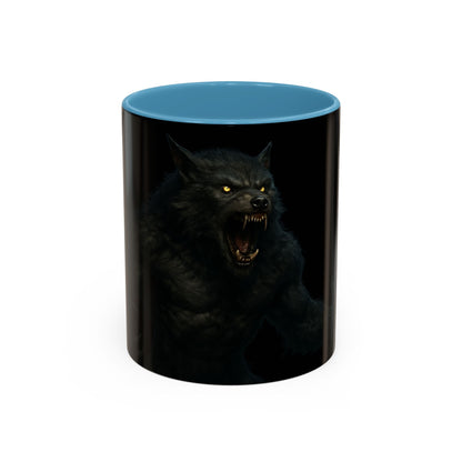 Howling Werewolf Coffee Mug - Perfect Gift for Horror Lovers, Wolf Enthusiasts, Halloween Decor, Unique Drinkware, Gothic Homeware - TRV