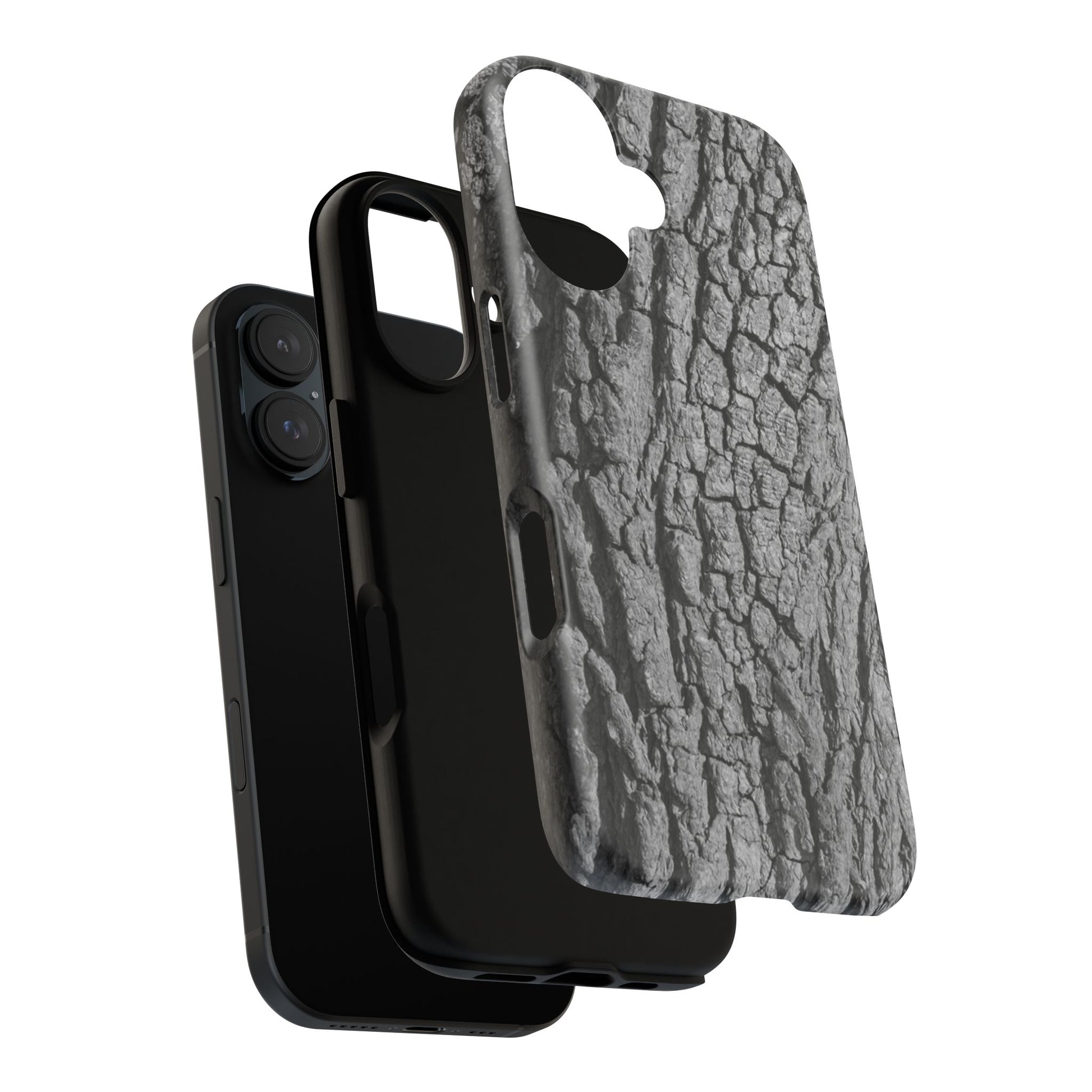 Rustic Bark Phone Case - Tough and Durable Protection - TRV