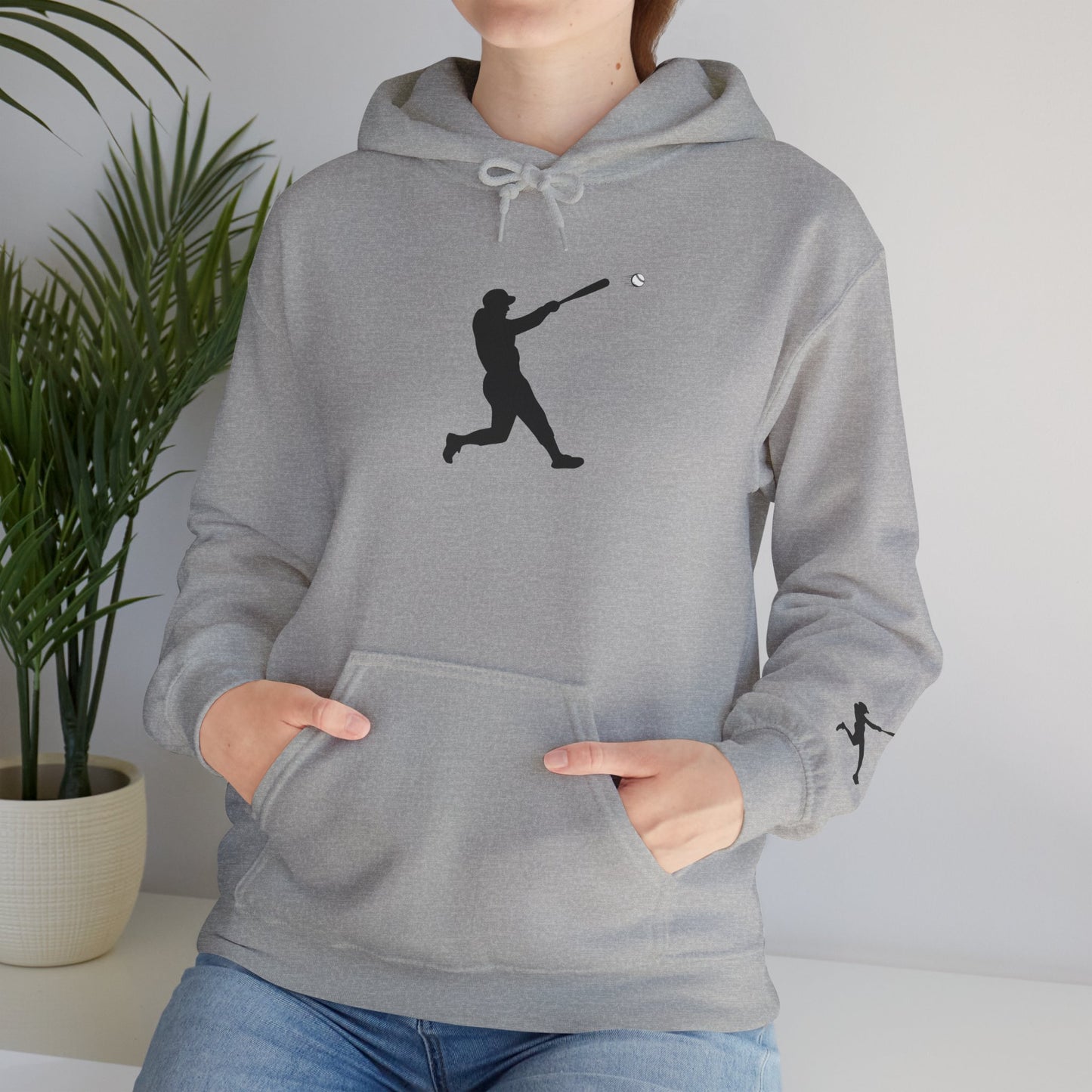 Baseball Lover's Unisex Hoodie - Perfect for Sports Fans, Gifts, Cozy Wear, Casual Style, All Seasons