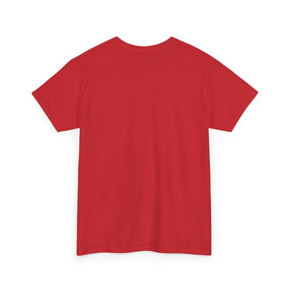 Graphic T-shirt from Printify featuring a dripping lips design with 'hmm...' bite detail on the front.