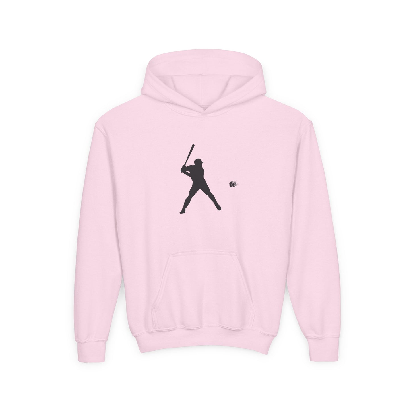 Baseball Themed Youth Hoodie, Sports Sweatshirt, Kids Gift, Youth Apparel, Baseball Fan Gear, Athletic Hoodie