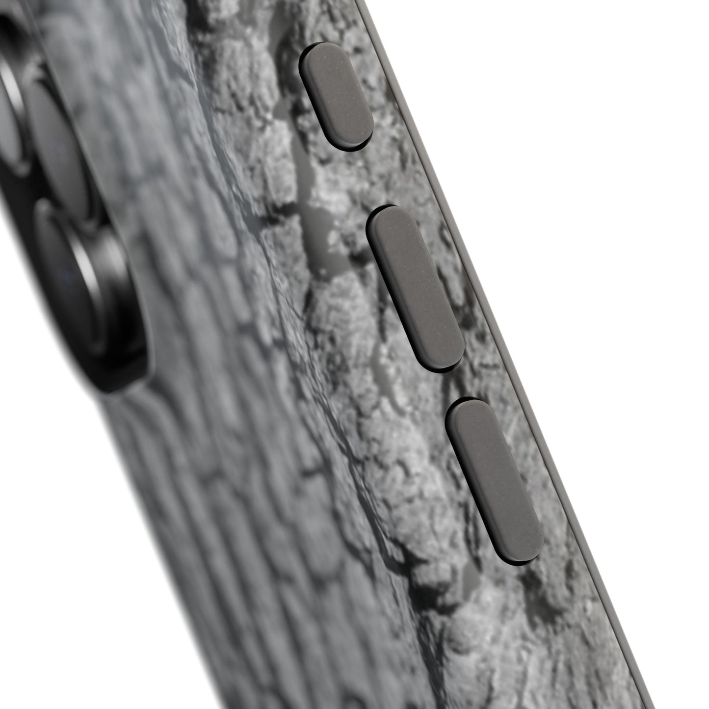 Bark Texture Magnetic Impact Phone Case