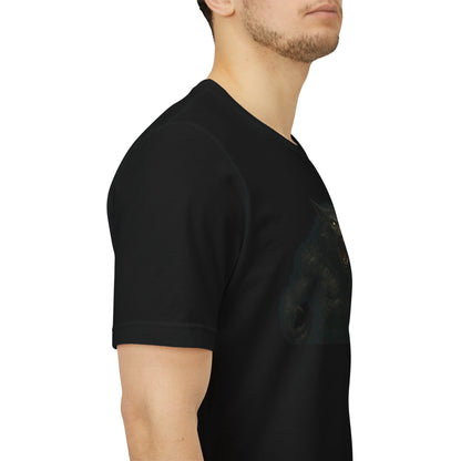 Werewolf Graphic Tee - Unisex Jersey Short Sleeve Shirt, Gift for Halloween, Casual Outfit, Animal Apparel, Unique T-Shirt