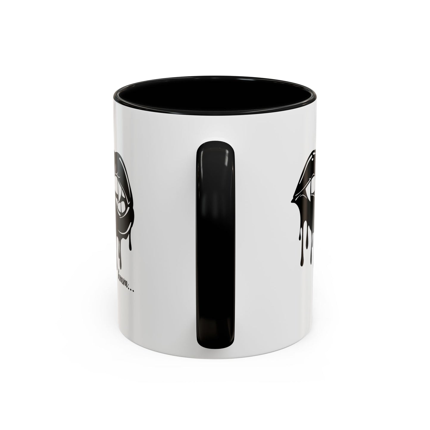 Vampire Lip Accent Coffee Mug - 11oz & 15oz - Unique Halloween Gift