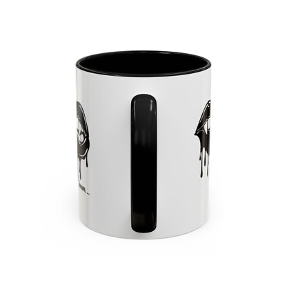 Vampire Lip Accent Coffee Mug - 11oz & 15oz - Unique Halloween Gift