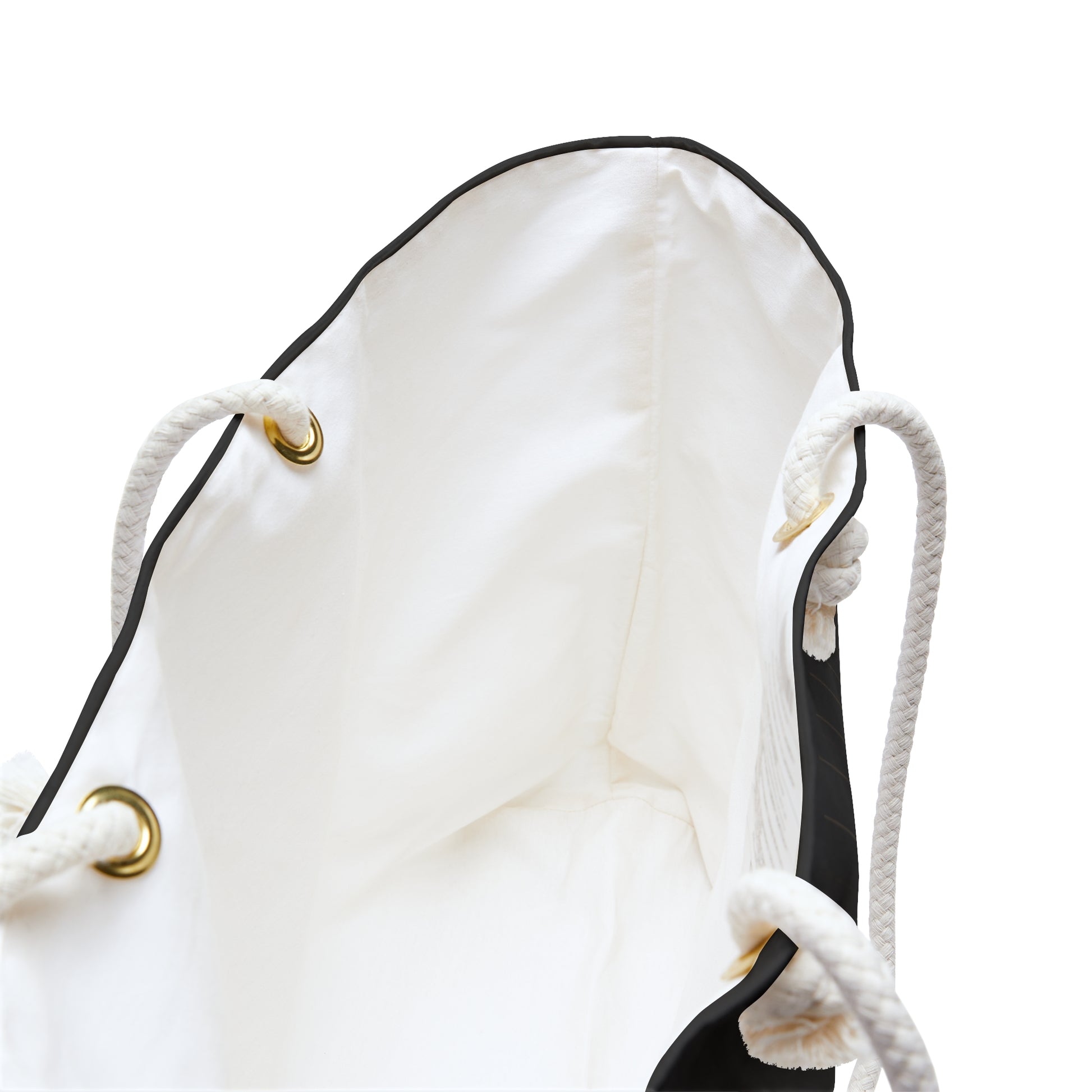 Sunburst Minimalist Graphic Weekender Bag | Black Beach Tote - TRV