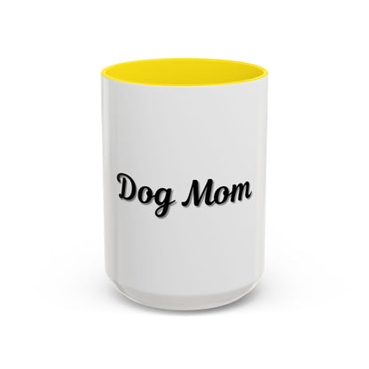 Dog Mom Accent Coffee Mug - Perfect Gift for Pet Lovers - TRV